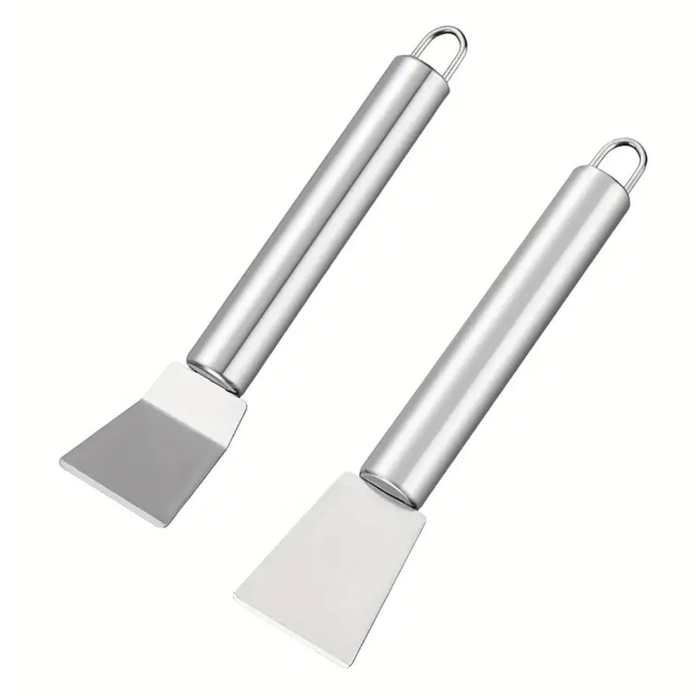 Set of Stainless Steel Kitchen Scrapers